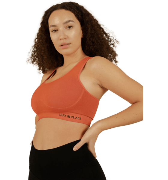 RIB SEAMLESS SPORTS BRA W